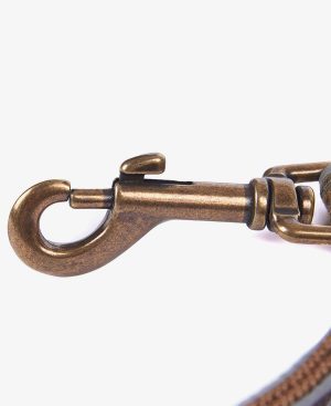 Reflective Tartan Dog Lead