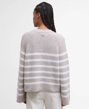 Irene Striped Crew Neck Jumper
