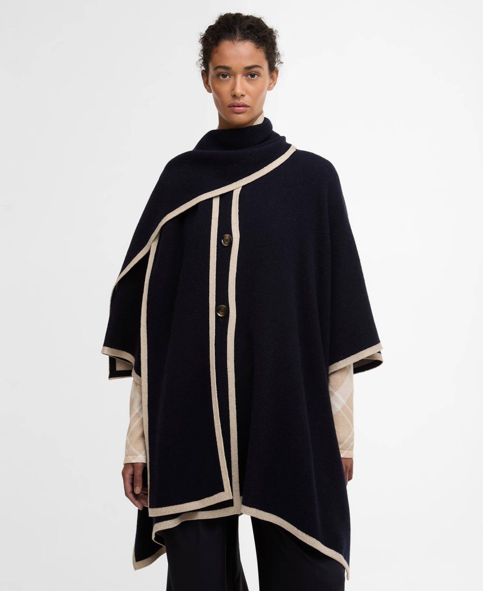 River Knitted Cape