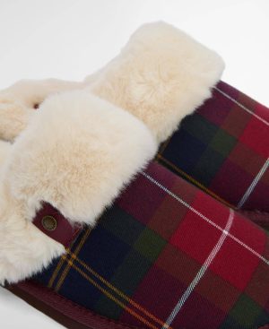 Claudia Tartan Mule Slippers