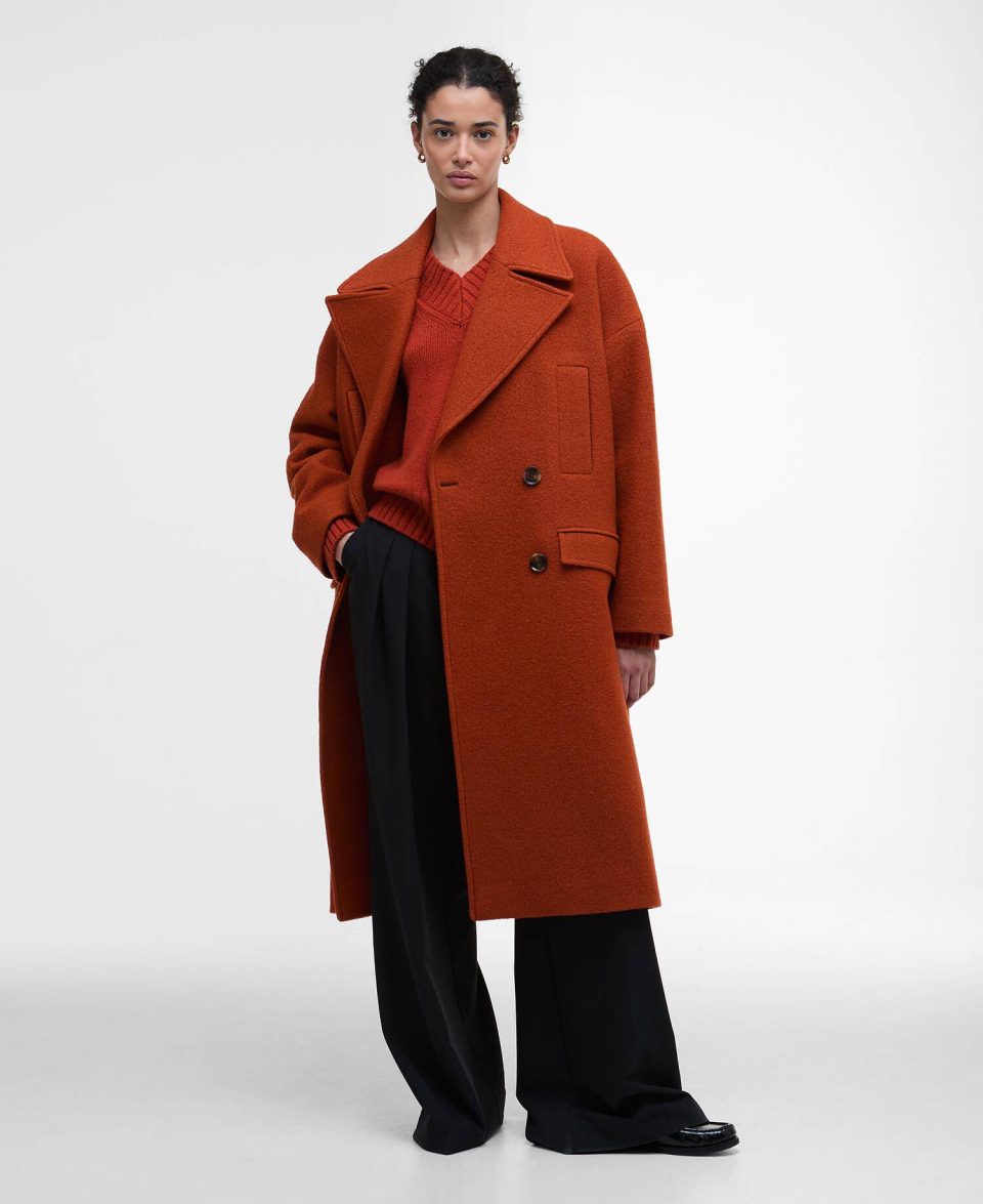 Blyth Double Breasted Wool Coat
