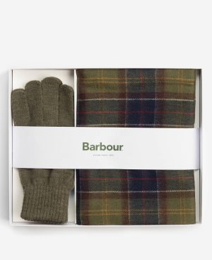 Tartan Scarf & Glove Gift Set