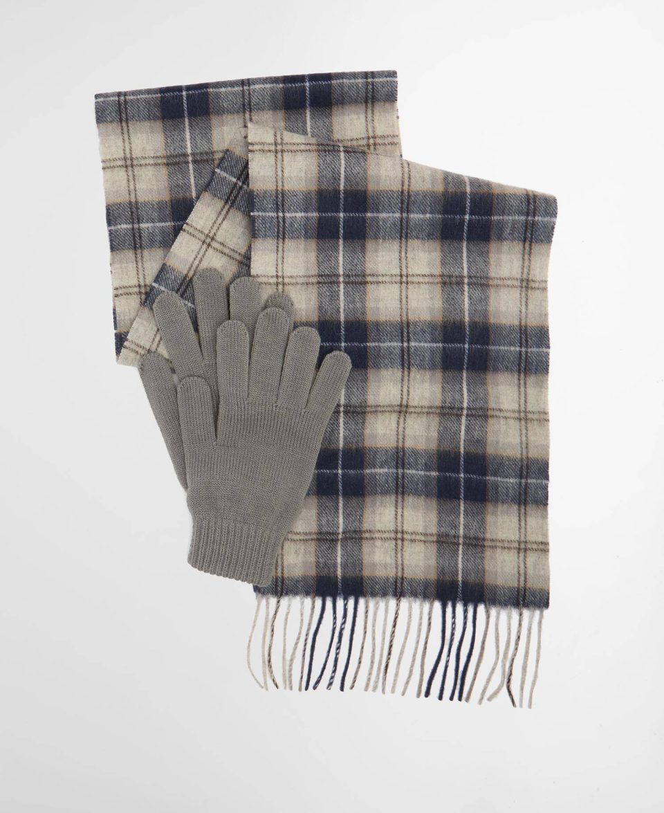 Tartan Scarf & Glove Gift Set