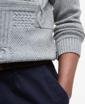Casey Cable-Knit Crew Neck Jumper