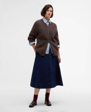 Paul Smith loves Barbour Knitted Bomber Jacket