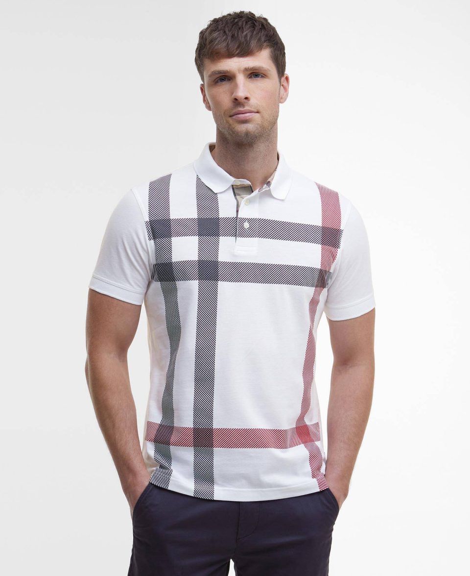 Blaine Tartan Short-Sleeved Polo Shirt