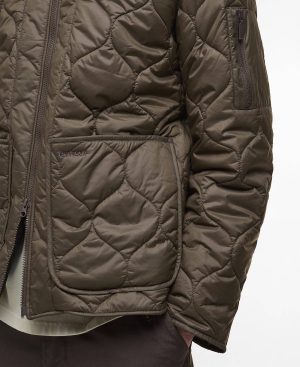 Re-Engineered Utility Liddesdale Quilted Jacket