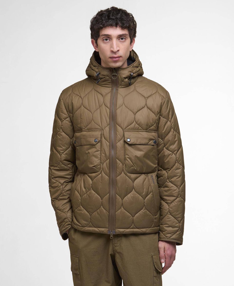 Re-Engineered Hooded Spey Quilted Jacket