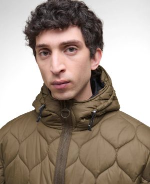 Re-Engineered Hooded Spey Quilted Jacket