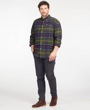 Hogside Tartan Regular Long-Sleeved Shirt