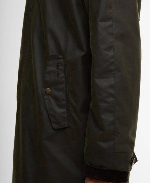 Barbour x Baracuta Tyne Waxed Car Coat